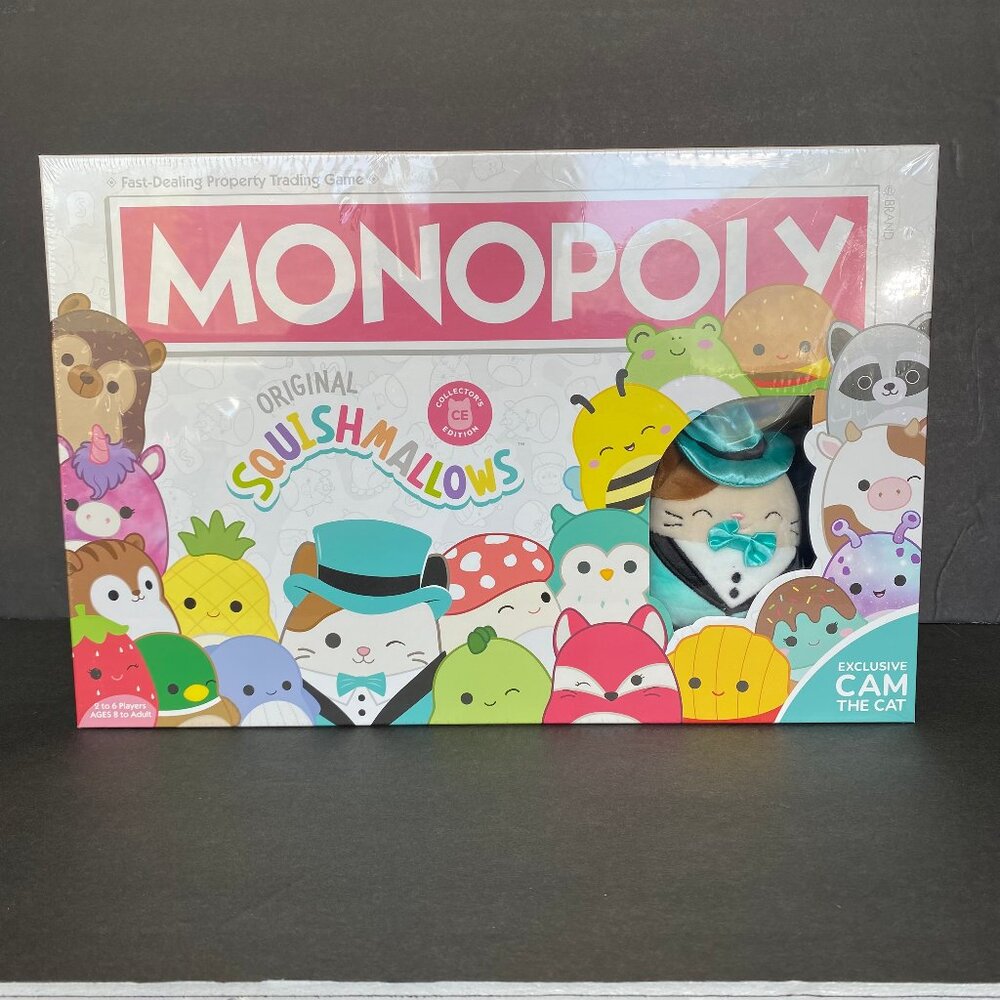 MONOPOLY: Original Squishmallows Collector's Edition Board Game